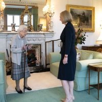 Liz Truss i kraljica Elizabeta