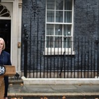 Liz Truss sa suprugom Hughom O’Learyjem