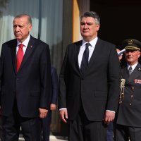 Svečani doček turskog predsjednika Erdogana u Uredu predsjednika