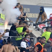 Konferencijska liga: Nica - Koln, huligani, 8.9.2022.