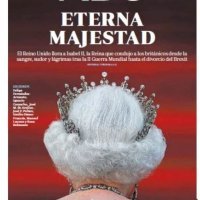 Naslovnice novina povodom smrti kraljice Elizabete II.