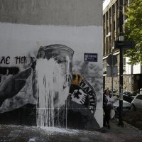 Mural posvećen Ratku Mladiću u Beogradu