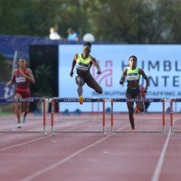Ženska utrka na 400 metara s preponama na 72. Memorijalu B. Hanžekovića