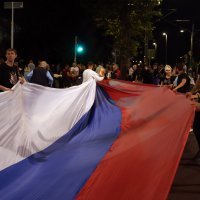 Prosvjed protiv LGBTIQ parade u Beogradu