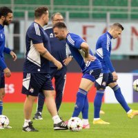 Liga prvaka: Dinamo - Milan, 13.9.2022. - trening Dinama