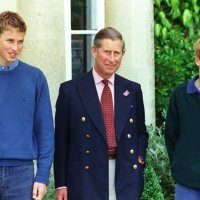 Princ William i princ Harry s ocem princom Charlesom