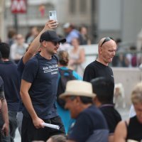 Navijači Dinama u Milanu uoči utakmice Lige prvaka Milan - Dinamo, 14.9.2022.