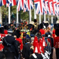Procesija iz Buckinghamske palače prema Wesminsterskoj palači