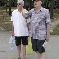 Duško Valentić i Radko Polič