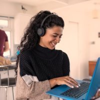 Rad od kuće - ilustracija