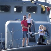 Posjetitelji su razgledali raketne topovnjače Kralj Dmitar Zvonimir i Dubrovnik te Modrulj 202