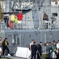 Posjetitelji su razgledali raketne topovnjače Kralj Dmitar Zvonimir i Dubrovnik te Modrulj 202