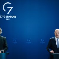 Susret Goloba i Scholza u srpnju 2022.