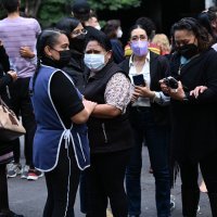 Ljudi u Meksiku na ulicama nakon potresa