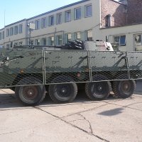 Rosomak s ugrađenim sustavom QinetiQ RPGNet