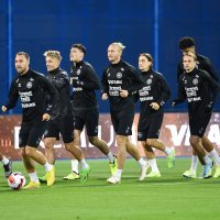 Danska nogometna reprezentacija, trening, 21.9.2022.