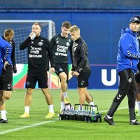 Danska nogometna reprezentacija, trening, 21.9.2022.