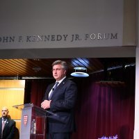 Andrej Plenković na Harvardu