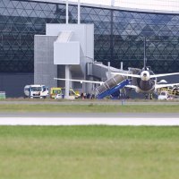 Dolazak Vjekoslava Prebega na zagrebački aerodrom
