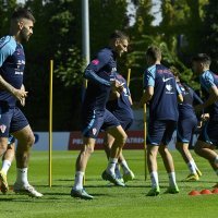 Trening hrvatske nogometne reprezentacije dan nakon pobjede protiv Danske, 23.9.2022.