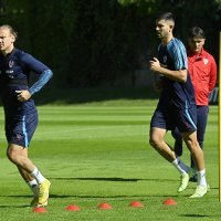 Trening hrvatske nogometne reprezentacije dan nakon pobjede protiv Danske, 23.9.2022.