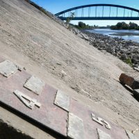 Niski vodostaj Save, kolovoz 2022.