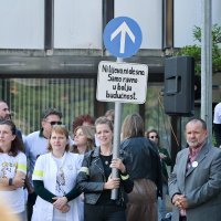 Prosvjed mladih liječnika