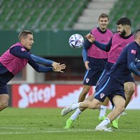 Trening hrvatske reprezentacije