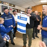 Milanović na ragbi utakmici Zagreba i Sinja