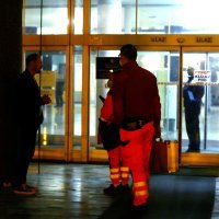 Marko Bonifačić prosvjeduje u zgradi zagrebačkog poglavarstva