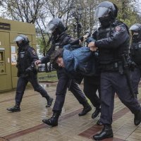 Prosvjed protiv mobilizacije u Moskvi