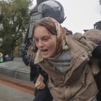 Prosvjed protiv mobilizacije u Moskvi