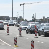 Gužva zbog radova na Jadranskom mostu