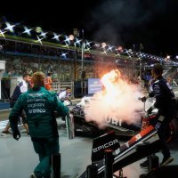 Formula 1, Pierre Gasly, Alpha Tauri, požar na bolidu, Velika nagrada Singapura, 30.9.2022.
