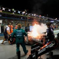 Formula 1, Pierre Gasly, Alpha Tauri, požar na bolidu, Velika nagrada Singapura, 30.9.2022.