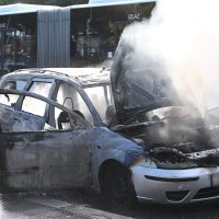 Izgorio automobil u Splitu