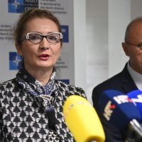 Višnja Ljubičić na predstavljanju kampanje 'We are NATO'