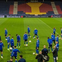 Trening, NK Dinamo uoči utakmice Lige prvaka protiv Red Bull Salzburg