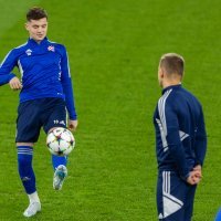 Trening, NK Dinamo uoči utakmice Lige prvaka protiv Red Bull Salzburg