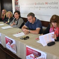Udruga SIDRO odrzala konferenciju za medije u povodu najavljenog prosvjeda zaposlenika dječjih vrtića