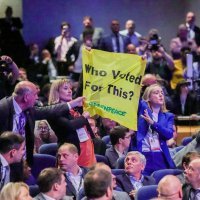 Prosvjed Greenpeacea na konferenciji Torijevaca