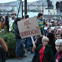 Prosvjed učitelja u Budimpešti