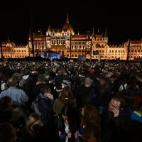 Prosvjed učitelja u Budimpešti