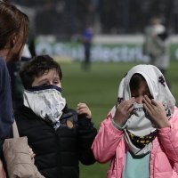 Kaos na utakmici Gimnasia La Plata - Boca Juniors