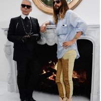 Karl Lagerfeld i Jared Leto