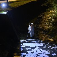 Zagađenje potoka u Vrapču