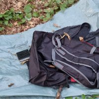 Migrantska 'baza' u šumi kod Pokupskog