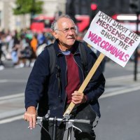 Prosvjed za Assangea u Londonu