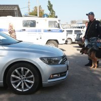 Kolone za prelazak Krimskog mosta