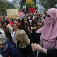 Prosvjed žena u Sarajevu protiv femicida